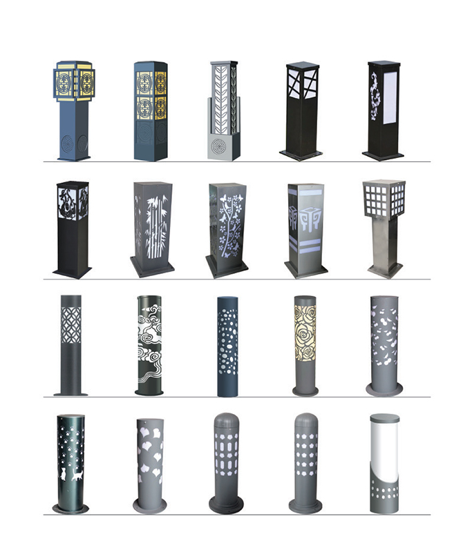 CPD-001 ~ CPD-020 Førte græsplæne lys