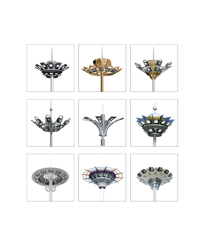 GGD-007/GGD-008/GGD-009/GGD-010/GGD-011/GGD-012/GGD-013/GGD-014/GGD-015 Høj pole street lampe