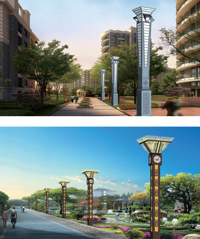 JGD-008/JGD-009 Dekorativt landskabslys