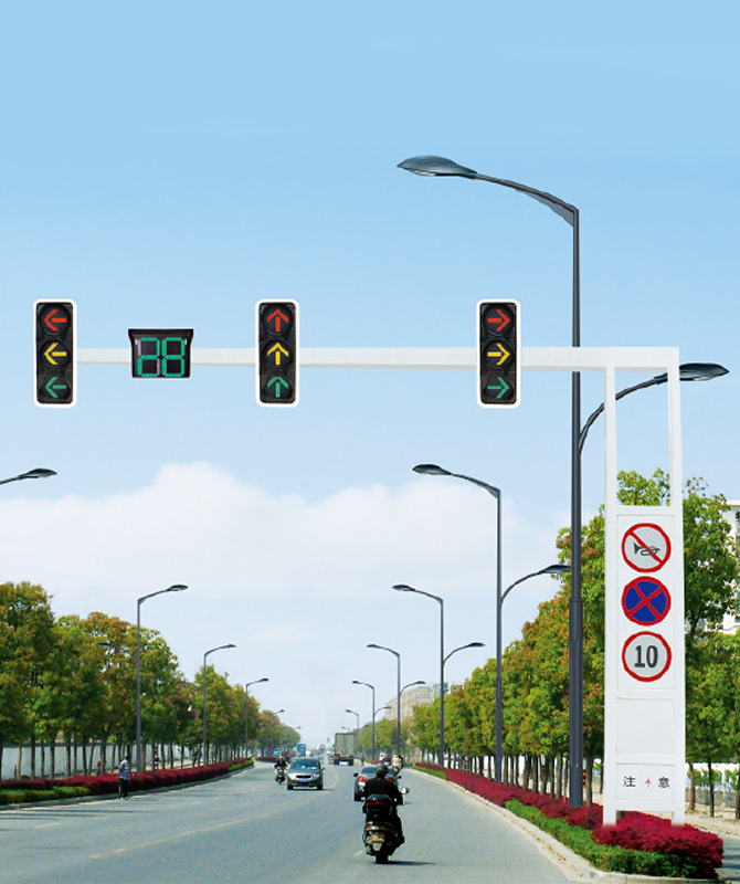 Enkelt cantilever rammesignallys