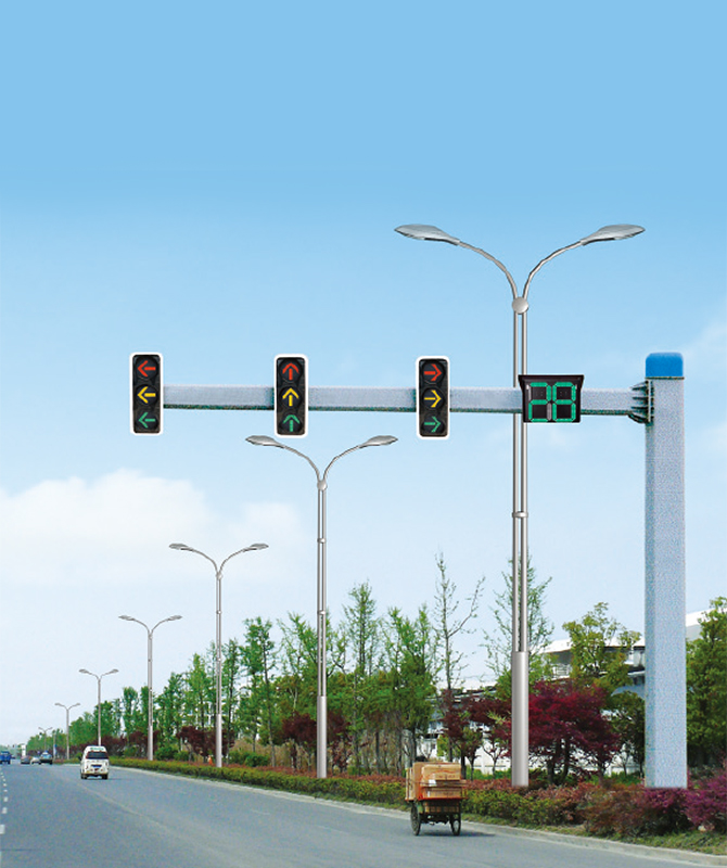 Ulige ottekantet signalstang Signal lysstang