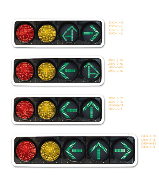 300, 400 LED motorkøretøjssignallysserie Signallys til fuld skærm