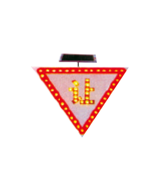 SY-6F Solar gul blinkende signallys