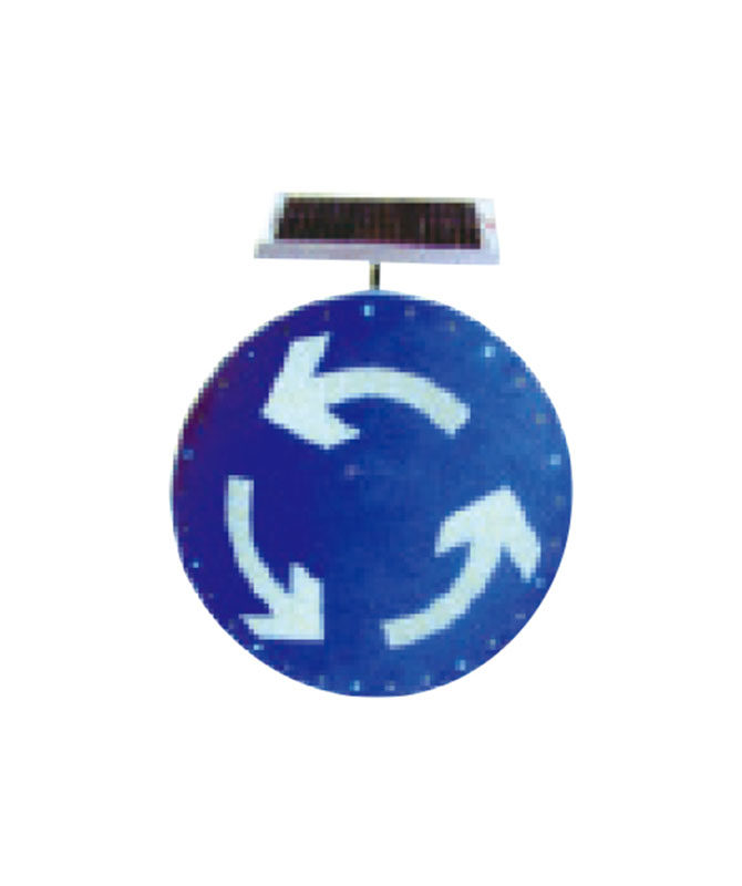 SY-7H Solar gul blinkende signallys