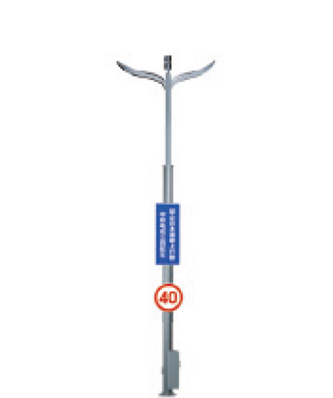 E-type omfattende lampepost LED STREET LED STREET LYS